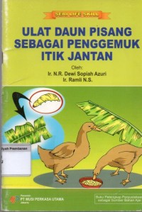 Image of Ulat Daun Pisang Sebagai Penggemuk Itik Jantan